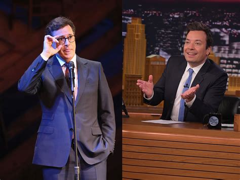 Forbes Highest Paid Tv Show Hosts Stephen Colbert And Jimmy Fallon Are