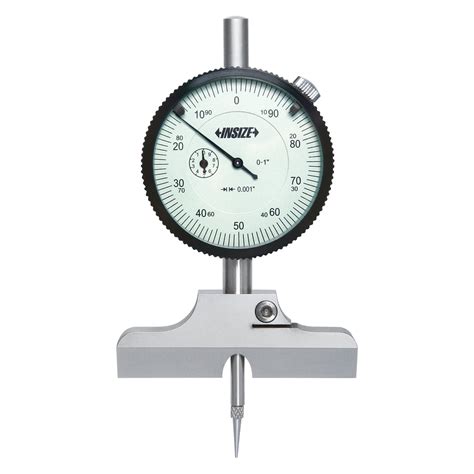 Insize 2345 E1 Dial Depth Gage With 60° Base