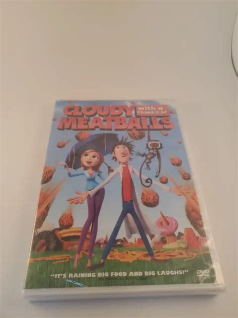 CLOUDY WITH A Chance Of Meatballs Single Disc Edition New 3 96