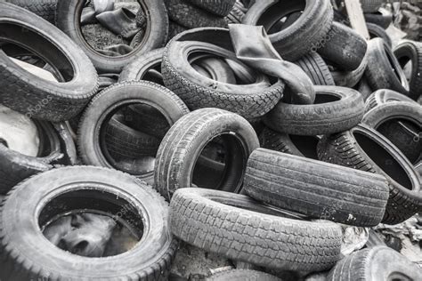 Old Used Car Tires — Stock Photo © Borjomi88 114732878