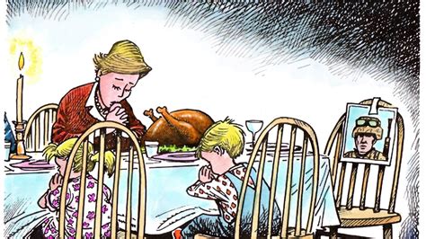 Granlund Cartoon Thanksgiving For Military Families
