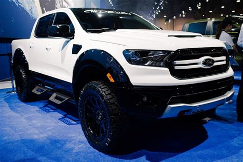 Custom 2019 Ford Rangers On Display At The 2018 Sema Show