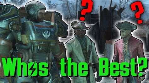 Whos The Best Companion In Fallout 4 Worst To Best List Youtube