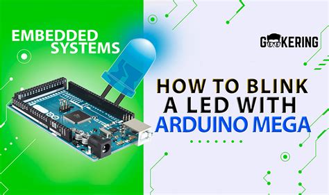 How To Blink A Led With Arduino Mega