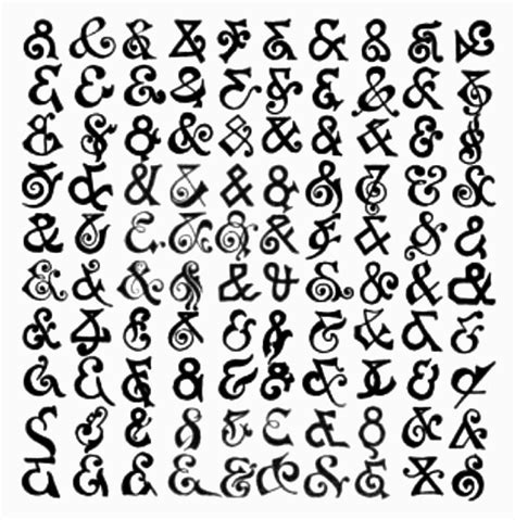 If you've ever wondered which is the most frequent letter in english, and which is the least frequent, the answer is right here! Tenth Letter of the Alphabet: Lettering: 100 Ampersands ...