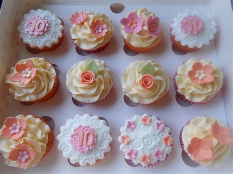 70th Birthday Cupcakes Tracys T Cakes