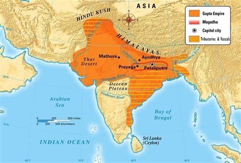 The Gupta Empire At Its Peak Under Chandragupta Ii C 400 Ad History