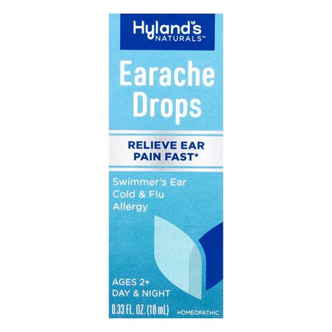 Hylands Drops Earache Shop Ear Wash And Drops At H E B