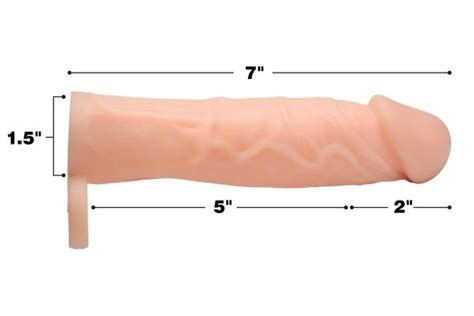 2 Inches Silicone Penis Extension Beige On Literotica
