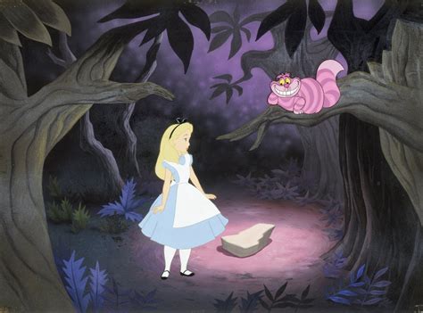 Disgruntled former employee of 1., fired because his kids' film about a reanimated dead dog was too dark. Alice in Wonderland (film) - D23