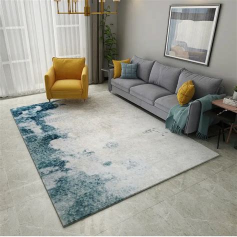 Buy Abstract Ink Modern Carpets For Living Room Home