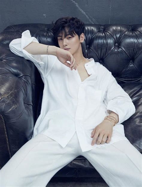 Astros Cha Eun Woo Shines In Pictorial For Harpers Bazaar Allkpop