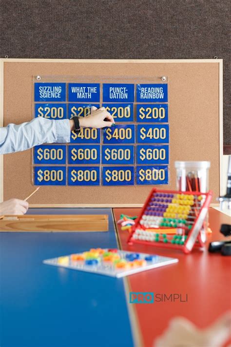 Create Your Own Jeopardy Game Board Diy Professional