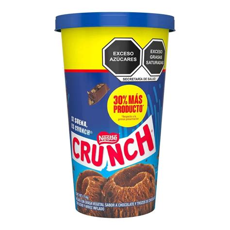 Helado Nestlé Crunch Con Sabor Y Trozos De Chocolate 714g Walmart