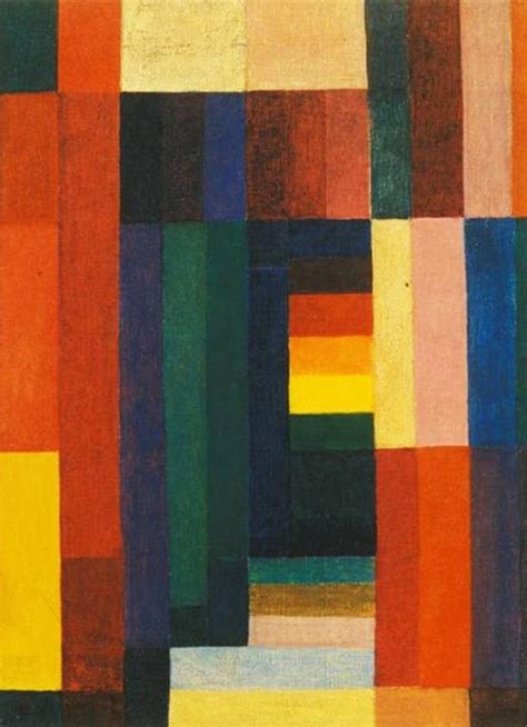 Composition In Orange And Blue Green Johannes Itten Bauhaus Art