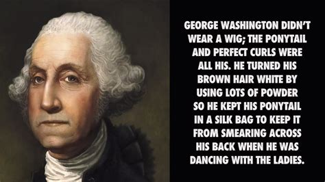 George Washington Never Wore A Wig Nutshell School Youtube