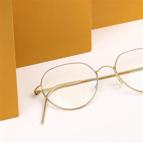 Lindberg Air Titanium Rim Glasses Simply Elegant Style With Round Frames Suitable For Both Men