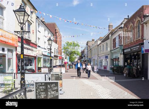 Pedestrianised High Street Poole Dorset England United Kingdom