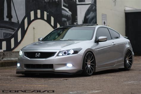 Honda accord modified, honda accord 2005 modified wallpaper 1280×720 11191. Stanced Honda Accord Coupe Boasting Custom LED Lights and ...