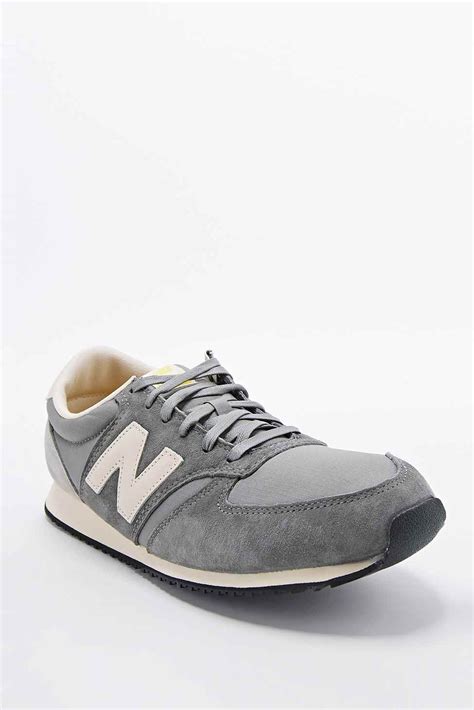 New Balance 420 Suede Runner Trainers In Grey New Balance 420 New