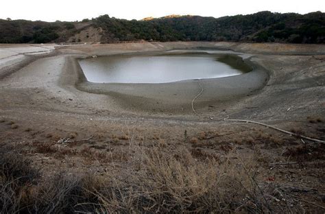 Description Of The Low Water Level Is Seen At The Stevens Creek