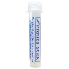An alum block will also work: Styptic pencils help seal minor shaving cuts
