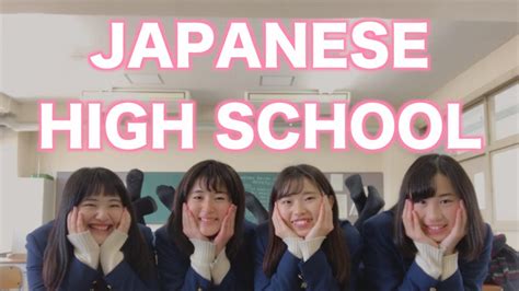 Japanese High School Life Come To School With Me Youtube