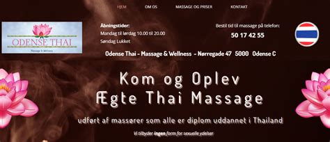odense thai massage and wellness odense