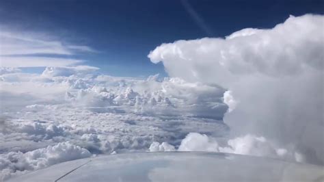 Flying Around Thunderstorms In Citation Ii Youtube