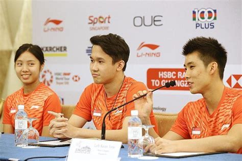 Badminton player loh kean yew got off to a winning start to his olympic campaign when he defeated aram mahmoud of the ioc refugee . SINGAPORE Badminton Open 2018 : Qualification-FINAL (17-22 ...