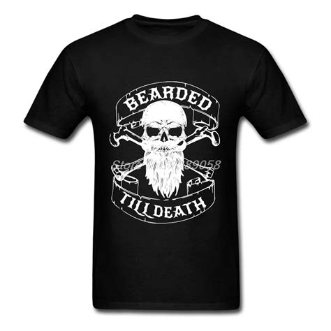 bearded men tee shirts short sleeve printed vikings t shirts hipster clothing brand t shirts man