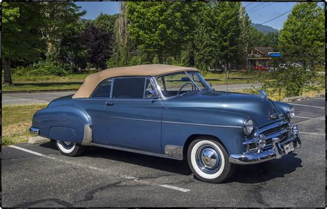 Blue Chevy 1950 Chevrolet Deluxe Convertible Sony A7ii Tam Flickr