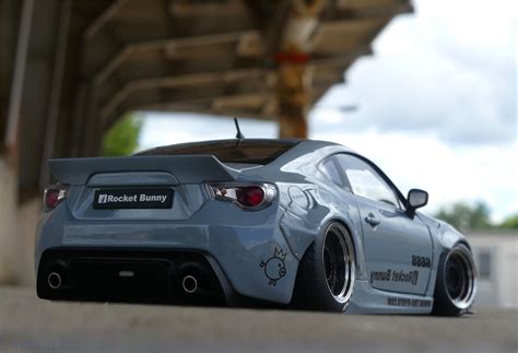 MB-TuningCars - 1:18 Toyota 86 Rocket Bunny Breitbau - Grey Edition