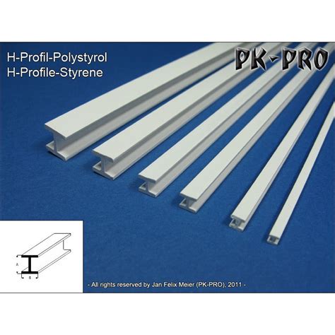 Pk Ps H Profil 10x10 250mm