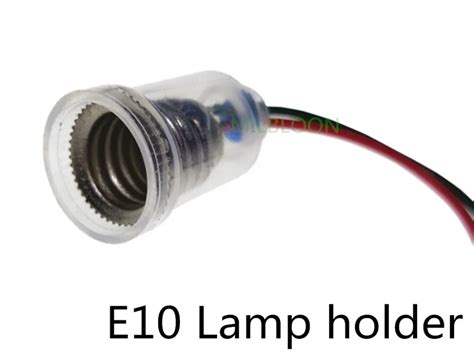E10 Lamp Holder E10 Bulb Light Connector Socket Circuit Electrical