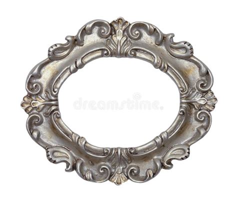 Fancy Oval Frame Stock Image Image Of Ornate Simple 270804131