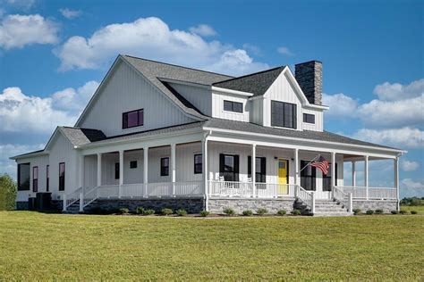 Modern Farmhouse Plan With Wraparound Porch 70608mk Architectural