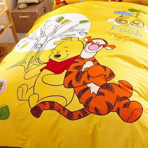 Bring your little ones the anthropomorphic teddy bear winnie the pooh with different character products from kids whs store.offered are bath toys, lamp etc. Tigger Winnie the Pooh Bedding Set Twin Queen Size ...