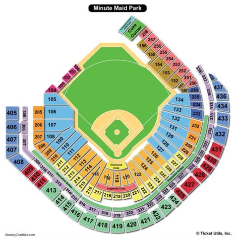 Minute Maid Park Seating Chart My Xxx Hot Girl