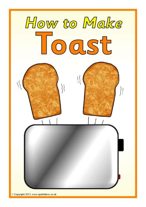 How To Make Toast Instructions Sb9441 Sparklebox