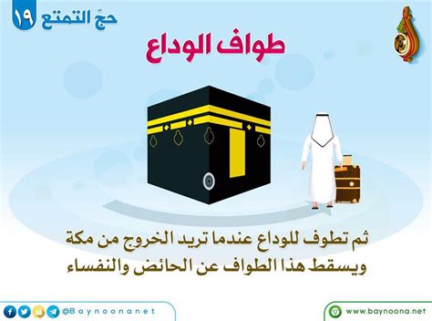 ١ تعريف طواف الوداع وكيفيته. حج التمتع: (19) طواف الوداع