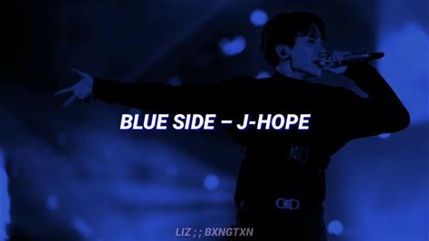 Blue Side J Hope Letra Español Youtube