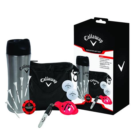 Give branded executive gifts that recipients will sincerely appreciate. Callaway Executive Gift Set | Golf gifts for men ...