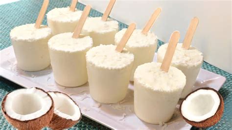 helados de coco cremoso rico y facil helados casero de coco youtube recetas de sorbetes