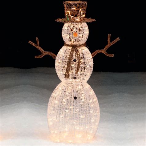20 outdoor christmas lights you can buy to brighten up your holiday. Trim A Home® 50" Lighted Snowman Outdoor Christmas ...