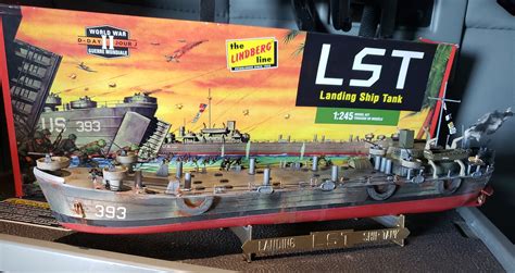 Gallery Pictures Lindberg Lst Landing Ship Tank Plastic Model