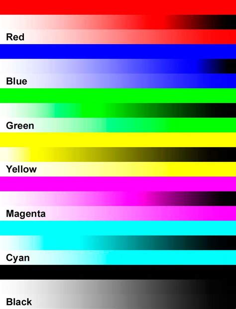 Color Test Page For Laser Printer Bornmodernbaby