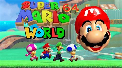 Super Mario 64 World Full Game Walkthrough Youtube