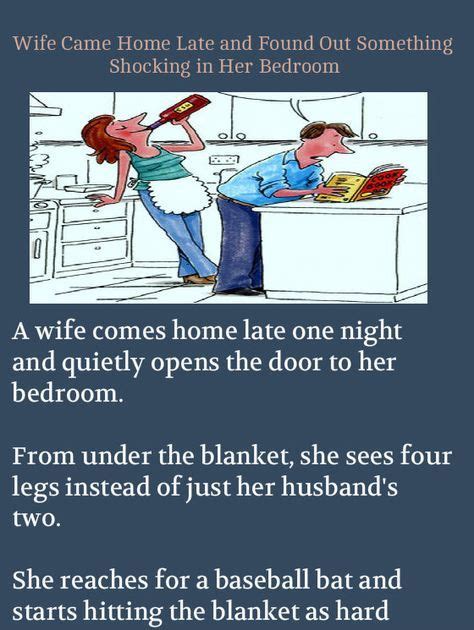 Husband Wife Shocking Funny Story Husband Jokes Wife Jokes Funny