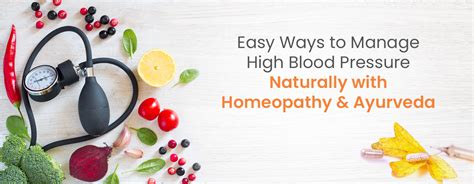 Easy Ways To Manage High Blood Pressure Naturally With Homeopathy And